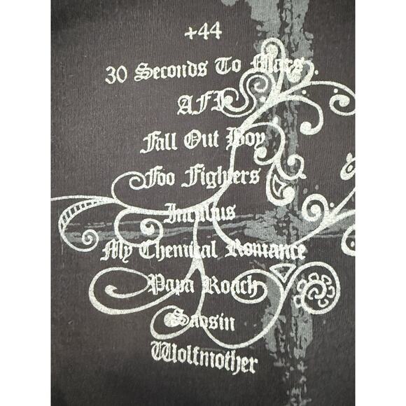 Vintage 2006 KROQ Almost Acoustic Xmas Hoodie American Apparel M Foo Fighters - Picture 6 of 14